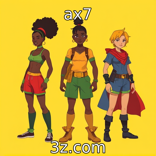 ax7 - Diversidade e inclusão no design de personagens de jogos